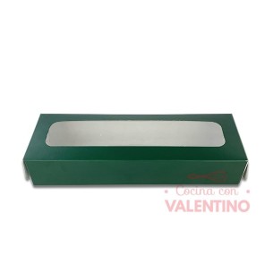 Estuche 6 Alfajores Color Con Visor PVC 24x7x4
