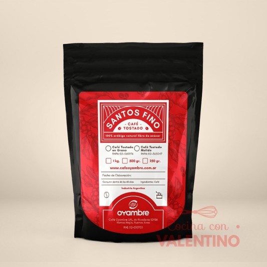 Cafe Tostado Santos Fino 1 kilo