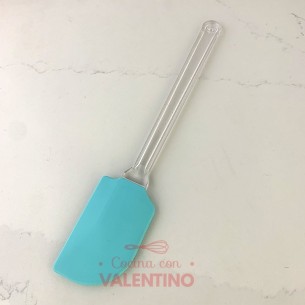 Espatula Silicona Mango Transparente