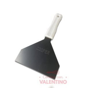 Espatula Cooper para Chocolate Acero Inoxidable 10x15