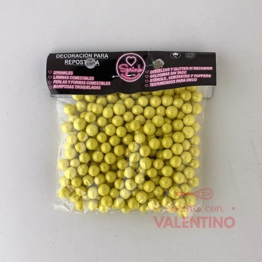Perlas Sprink Amarillo - 40 Grs