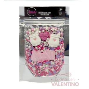 Mix Sprinkles + Forma Dia de la Madre - 100 Grs