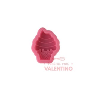 Molde Flexible Cono de Helado