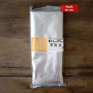Chocolate Cobertura Fenix Blanco Extra Crema N°91 - 1 Kg - Pack 10 Un