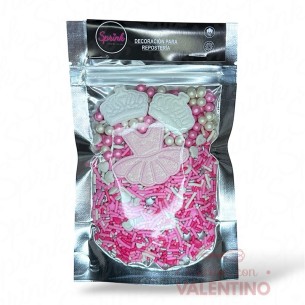 Mix Sprinkles + Forma Bailarinas - 100 Grs