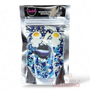 Mix Sprinkles + Forma Astronauta - 100 Grs