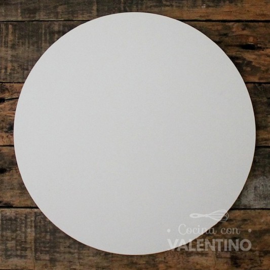 Base Fibro Plus Circulo Blanca 30 Cm