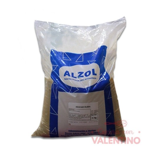 Azucar Rubia Alzol - 5 Kg