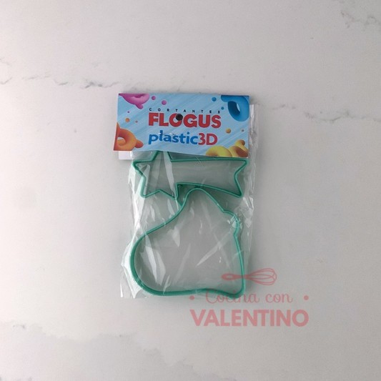 Cortante Flogus Plastico Set Campana y Estrella