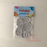 Cortante Flogus Plastico Set Superheroes x5