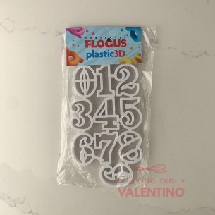 Cortante Flogus Plastico Set Numeros Medianos