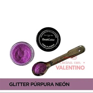 Glitter Dust Color Neon Purpura - 8Grs