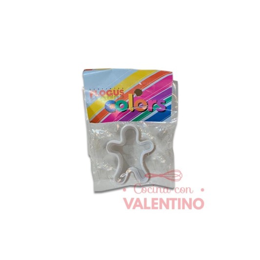 Cortante Flogus Plastico Muñeco Jengibre 4 Cm