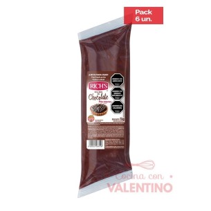 Relleno Rich de Chocolate Intenso - 1 Kg - Pack 6 Un.