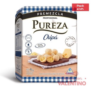 Premezcla Pureza Chipa - 4 Kg - Pack 4 Un
