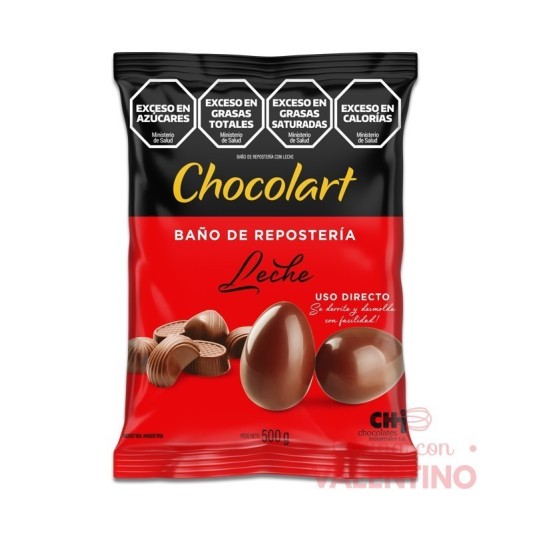 Baño de Moldeo Chocolart Leche - 500 Grs