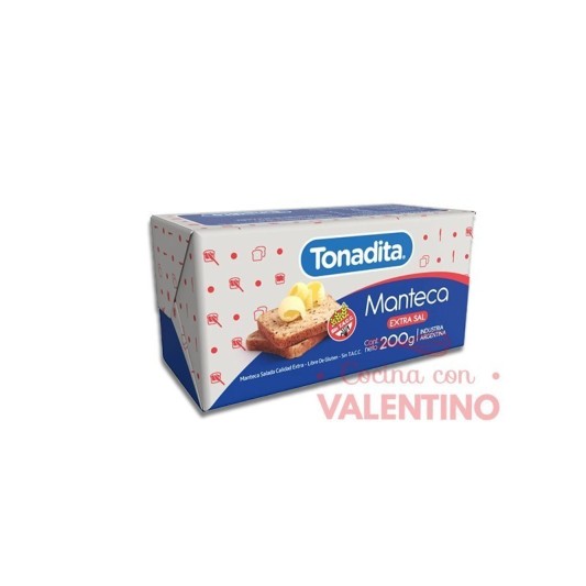 Manteca Tonadita EXTRA SAL - 200 Grs