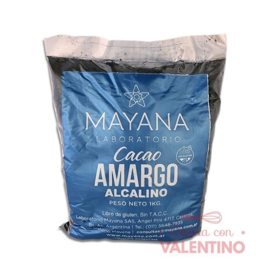 Cacao en Polvo Mayana Alcalino - 1 Kg