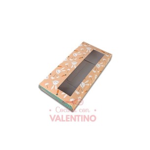 Caja Tableta Diseño Zanahorias Naranja 1.5x8x15.5cm