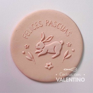 Sello Ruphas Felices Pascuas Mod.2 S616