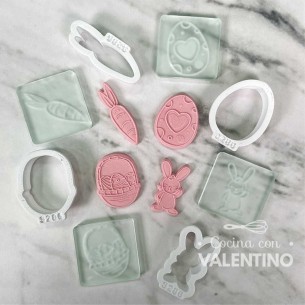 Kit Mini Sellos + Mini Cortantes Ruphas Pascuas S286