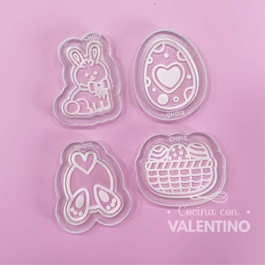 Kit Placa Tableta Choco Ruphas Pascuas CH013