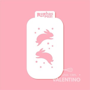 Stencil Ruphas P031 Ice Pop Conejo Mod.1