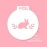 Stencil Ruphas C050 Cupcake Conejo Mod.2
