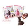 Set Placa Parpen Gallinita Floral