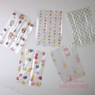 Bolsa Diseño Politransparente 11x20 - 100 Un