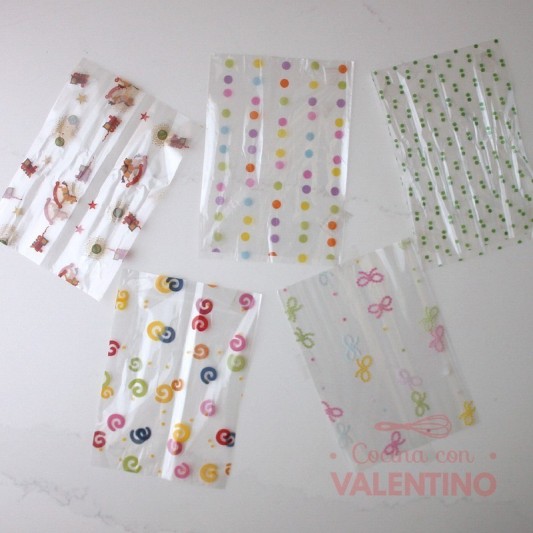 Bolsa Diseño Politransparente 11x20 - 100 Un