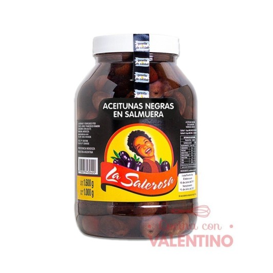 Aceituna La Salerosa Negra - 1 Kg