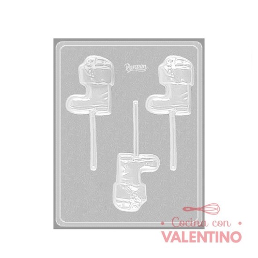 Placa Chupetin botita x3 P166