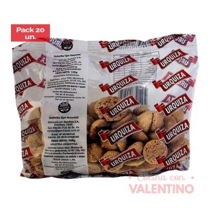 Amaretti Urquiza - 100 Grs - Pack 20 Un
