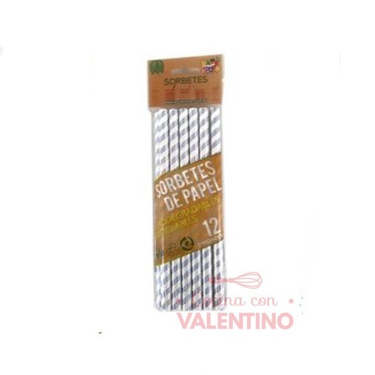 Maxi Sorbete Polipapel Party Store Irisdiscente - 12 Un