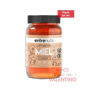 Miel Entrenuts Liquida - 500 Grs - Pack 12 Un.