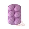 Molde Silicona Huevos Decorados - 6 Un