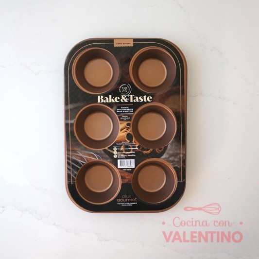 Molde Muffin Plus Gourmet - 18x26 - 6 Un