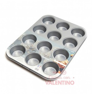 Molde Muffin WHISKSPRO® - 12 Un
