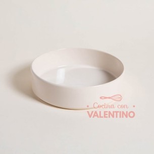 Ensaladera Ceramica Crema - 21 Cm