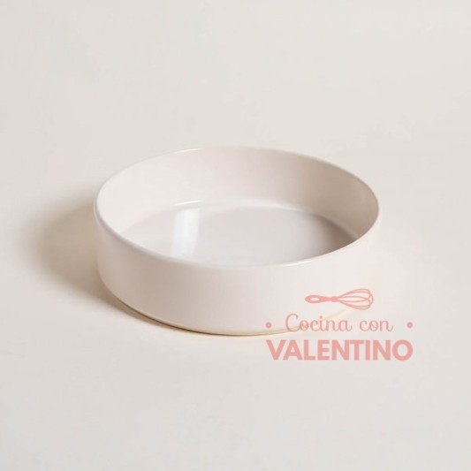 Ensaladera Ceramica Crema - 21 Cm