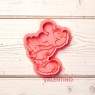 Cortante + Sello DeliPrint Mickey Beso