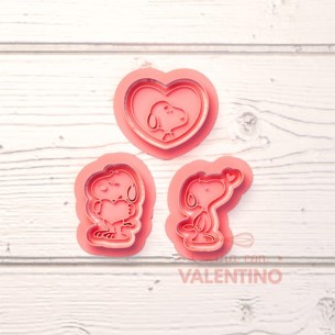 Cortante + Sello DeliPrint SET Snoopy D3