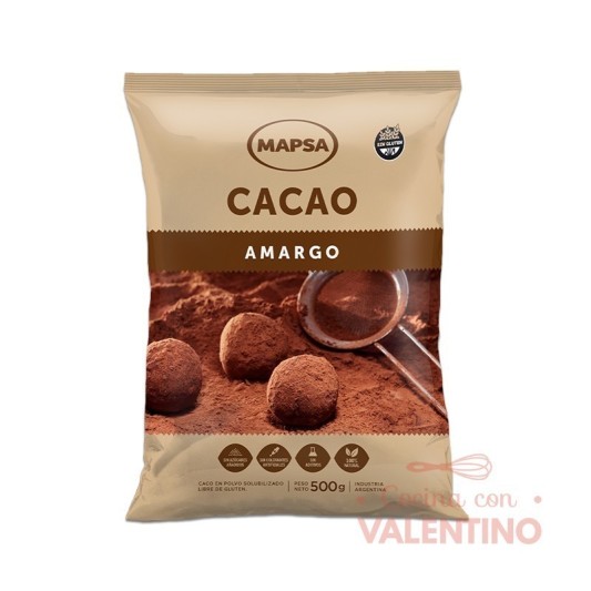 Cacao en Polvo Mapsa (sin tacc) - 500 Grs