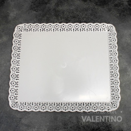 Bandeja Blonda Plastica Rectangular (medida 48x39cm)