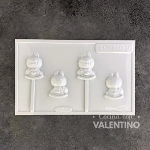 Placa Plastichok Chupetines Labubu x 2 2156C