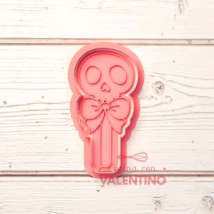 Cortante + Sello DeliPrint Paleta Calavera