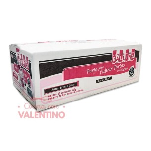 Pasta Cubretorta Ballina con Cacao - 500 Grs - Pack 20 Un.