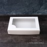 Estuche 12 Alfajores Blanco Con Visor PVC 24x16x4