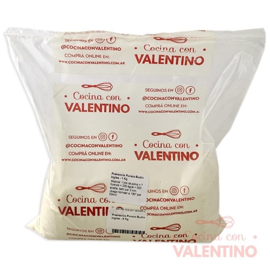 Premezcla Pureza Budin Ingles - 1 Kg